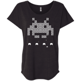 T-Shirts Vintage Black / X-Small Invade Triblend Dolman Sleeve