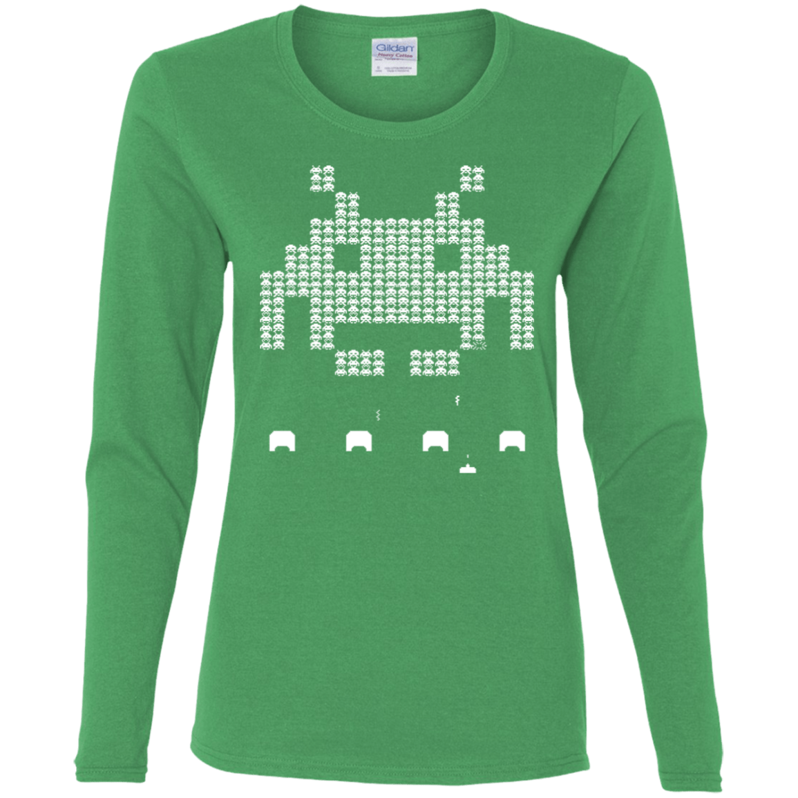 T-Shirts Irish Green / S Invade Women's Long Sleeve T-Shirt