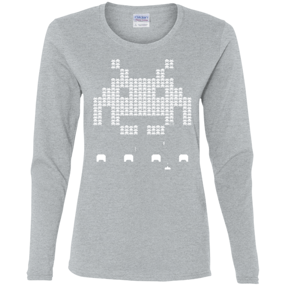 T-Shirts Sport Grey / S Invade Women's Long Sleeve T-Shirt