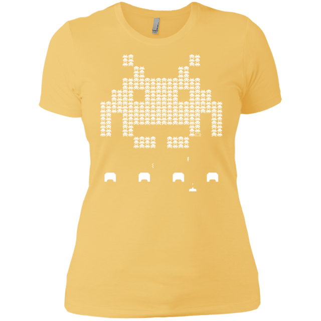 T-Shirts Banana Cream/ / X-Small Invade Women's Premium T-Shirt
