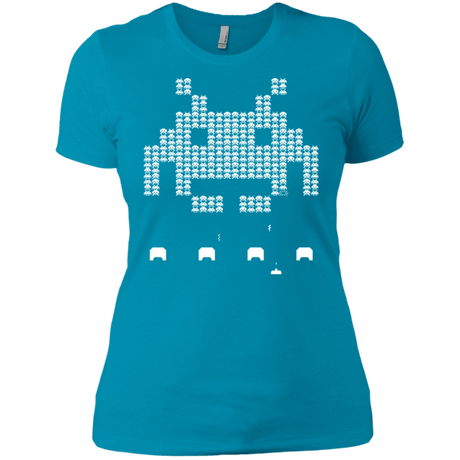 T-Shirts Turquoise / X-Small Invade Women's Premium T-Shirt