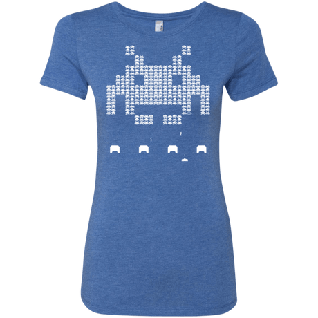 T-Shirts Vintage Royal / S Invade Women's Triblend T-Shirt