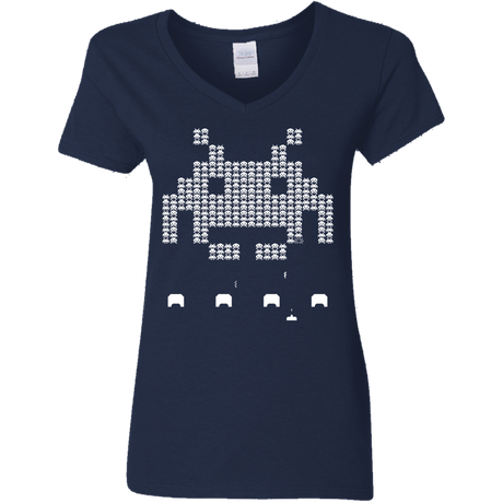 T-Shirts Navy / S Invade Women's V-Neck T-Shirt