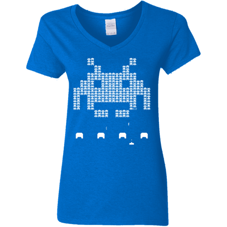 T-Shirts Royal / S Invade Women's V-Neck T-Shirt