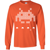 T-Shirts Orange / YS Invade Youth Long Sleeve T-Shirt