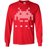 T-Shirts Red / YS Invade Youth Long Sleeve T-Shirt