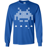 T-Shirts Royal / YS Invade Youth Long Sleeve T-Shirt