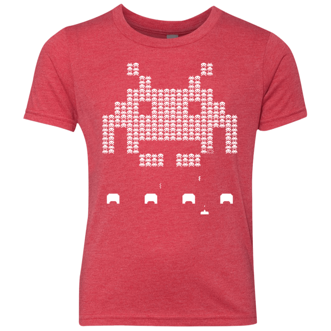 T-Shirts Vintage Red / YXS Invade Youth Triblend T-Shirt