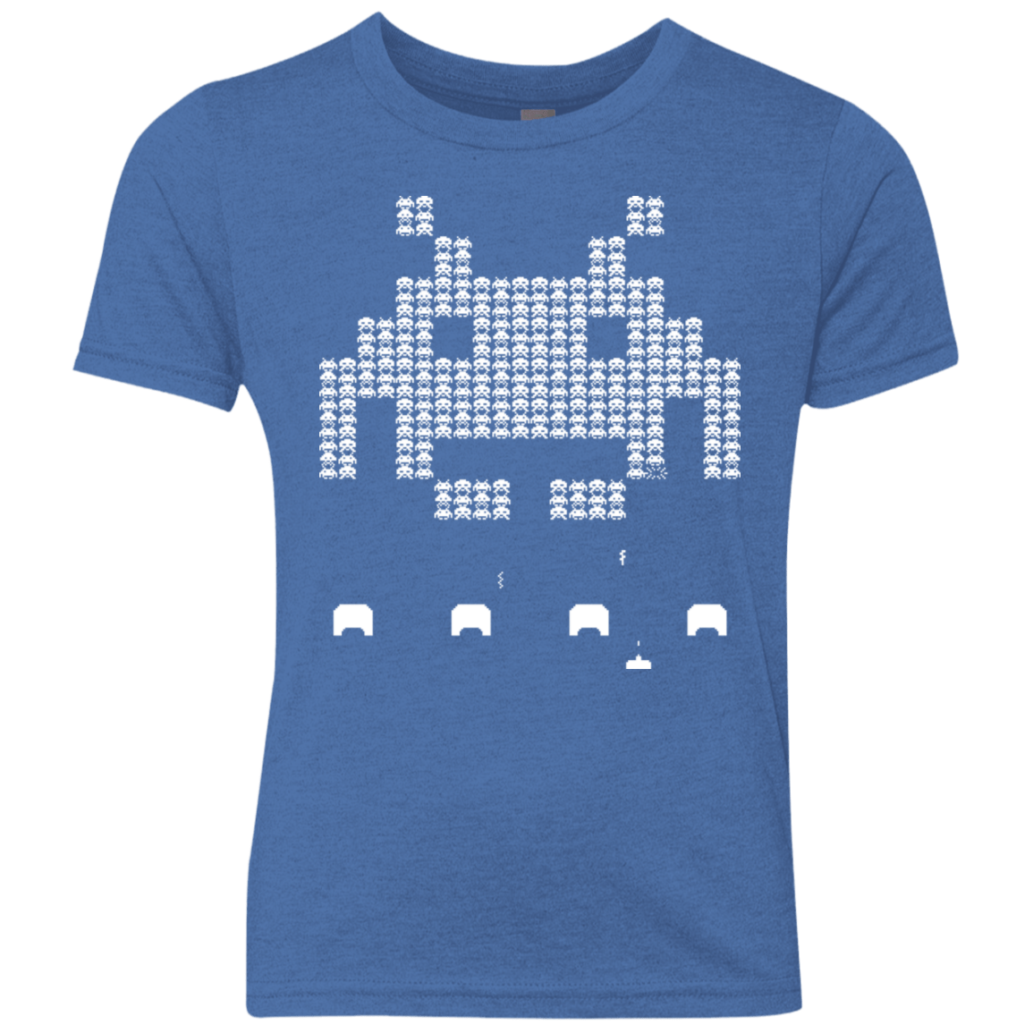 T-Shirts Vintage Royal / YXS Invade Youth Triblend T-Shirt