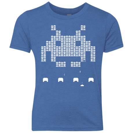 T-Shirts Vintage Royal / YXS Invade Youth Triblend T-Shirt