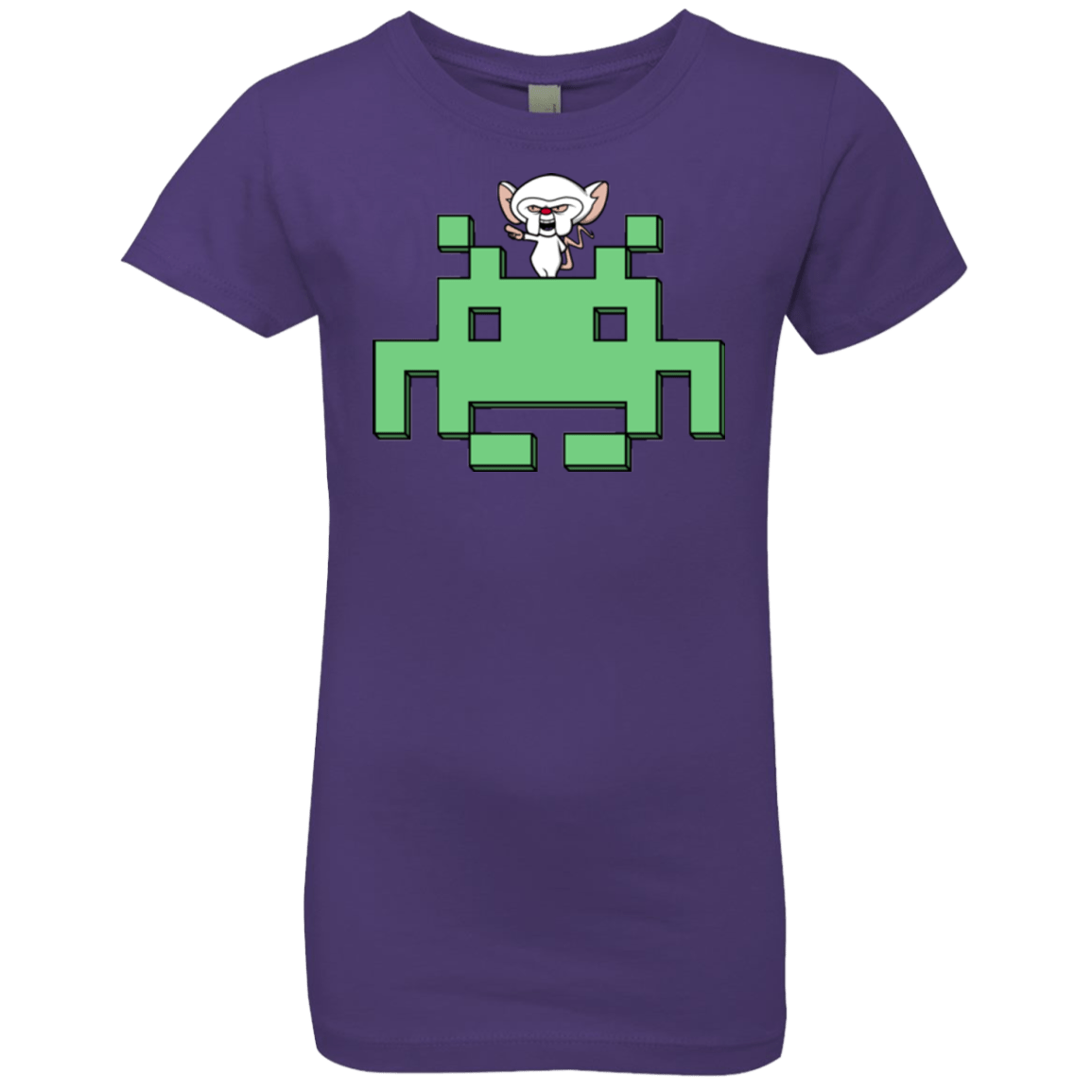 T-Shirts Purple Rush / YXS Invaderbrain Girls Premium T-Shirt
