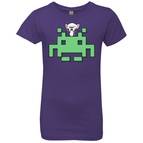 T-Shirts Purple Rush / YXS Invaderbrain Girls Premium T-Shirt