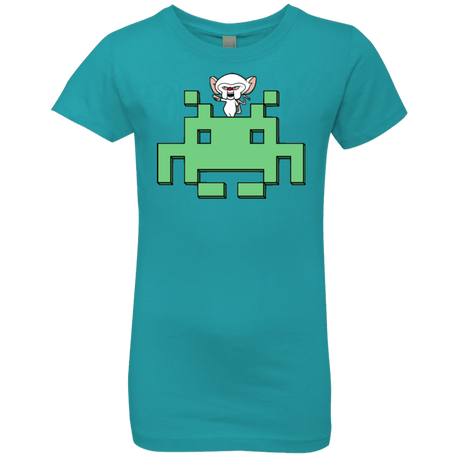 T-Shirts Tahiti Blue / YXS Invaderbrain Girls Premium T-Shirt