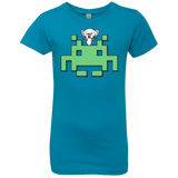 T-Shirts Turquoise / YXS Invaderbrain Girls Premium T-Shirt