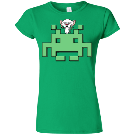 T-Shirts Irish Green / S Invaderbrain Junior Slimmer-Fit T-Shirt