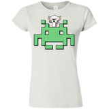 T-Shirts White / S Invaderbrain Junior Slimmer-Fit T-Shirt