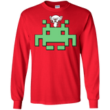 T-Shirts Red / S Invaderbrain Men's Long Sleeve T-Shirt