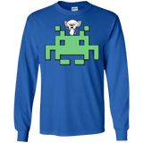 T-Shirts Royal / S Invaderbrain Men's Long Sleeve T-Shirt