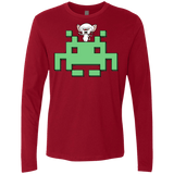 T-Shirts Cardinal / S Invaderbrain Men's Premium Long Sleeve