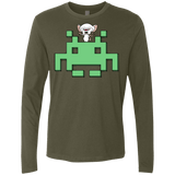 T-Shirts Military Green / S Invaderbrain Men's Premium Long Sleeve