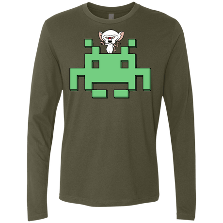 T-Shirts Military Green / S Invaderbrain Men's Premium Long Sleeve