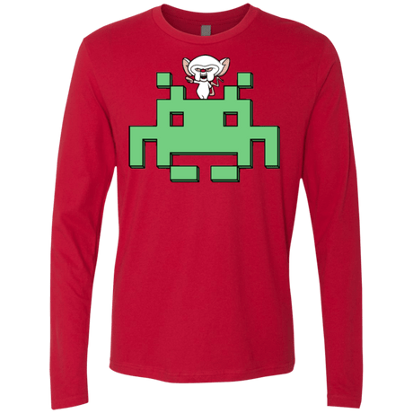T-Shirts Red / S Invaderbrain Men's Premium Long Sleeve
