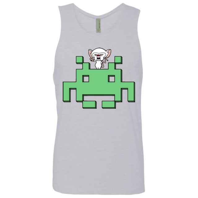 T-Shirts Heather Grey / S Invaderbrain Men's Premium Tank Top