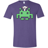 T-Shirts Heather Purple / S Invaderbrain Men's Semi-Fitted Softstyle