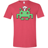 T-Shirts Heather Red / S Invaderbrain Men's Semi-Fitted Softstyle