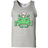 T-Shirts Ash / S Invaderbrain Men's Tank Top