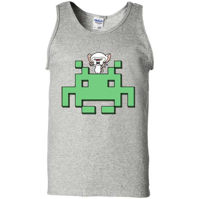 T-Shirts Ash / S Invaderbrain Men's Tank Top