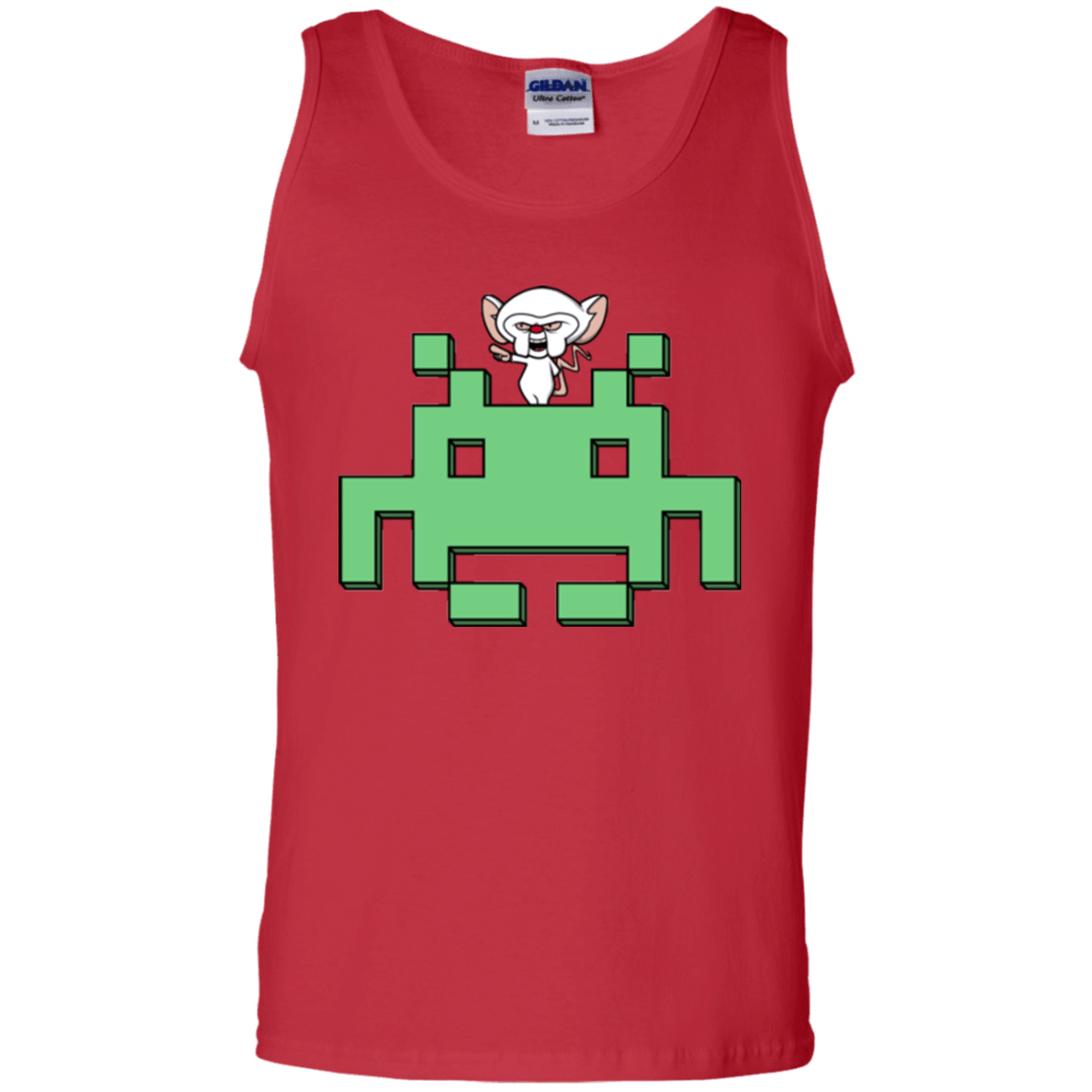 T-Shirts Red / S Invaderbrain Men's Tank Top