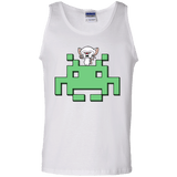 T-Shirts White / S Invaderbrain Men's Tank Top