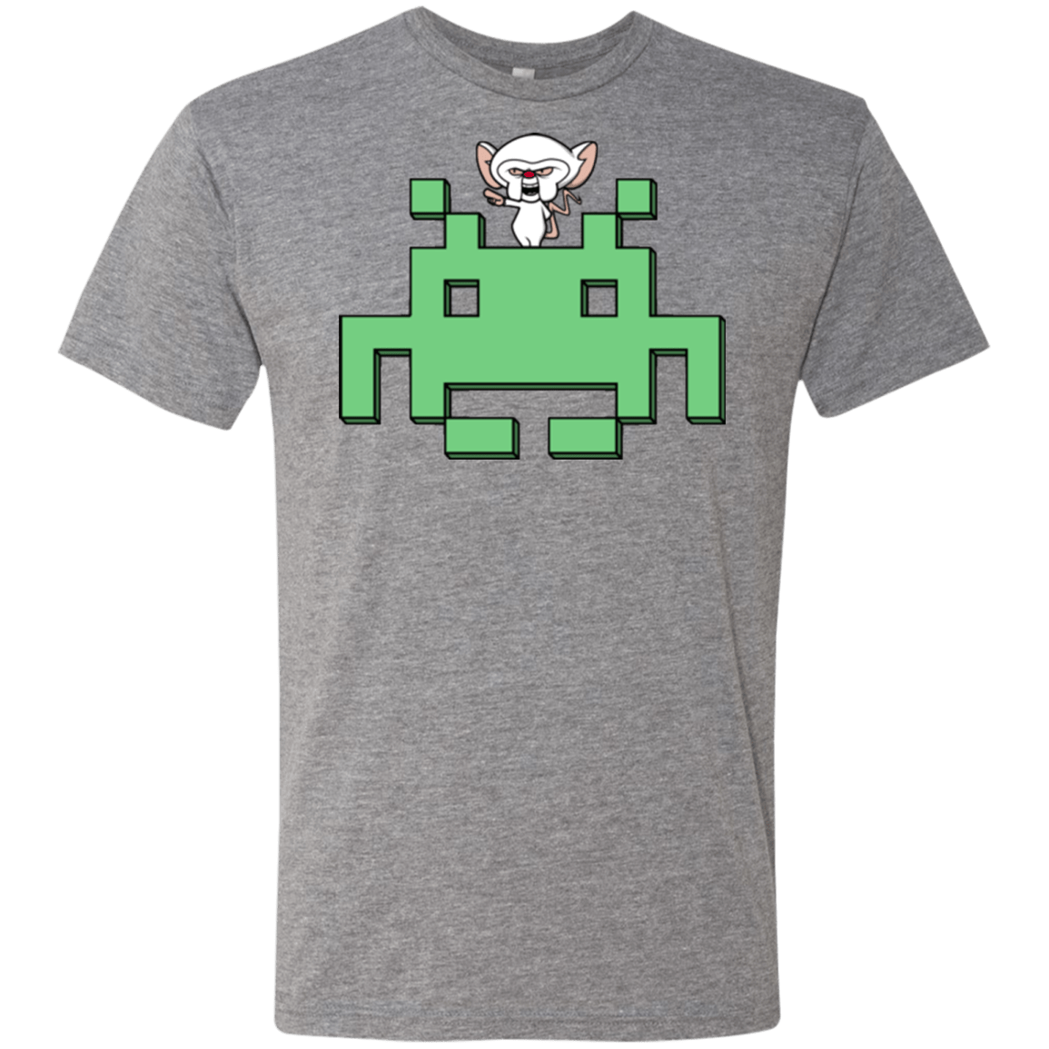 T-Shirts Premium Heather / S Invaderbrain Men's Triblend T-Shirt