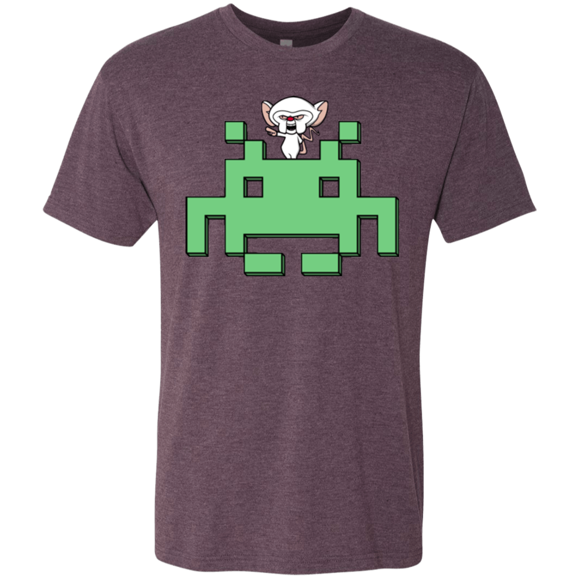 T-Shirts Vintage Purple / S Invaderbrain Men's Triblend T-Shirt