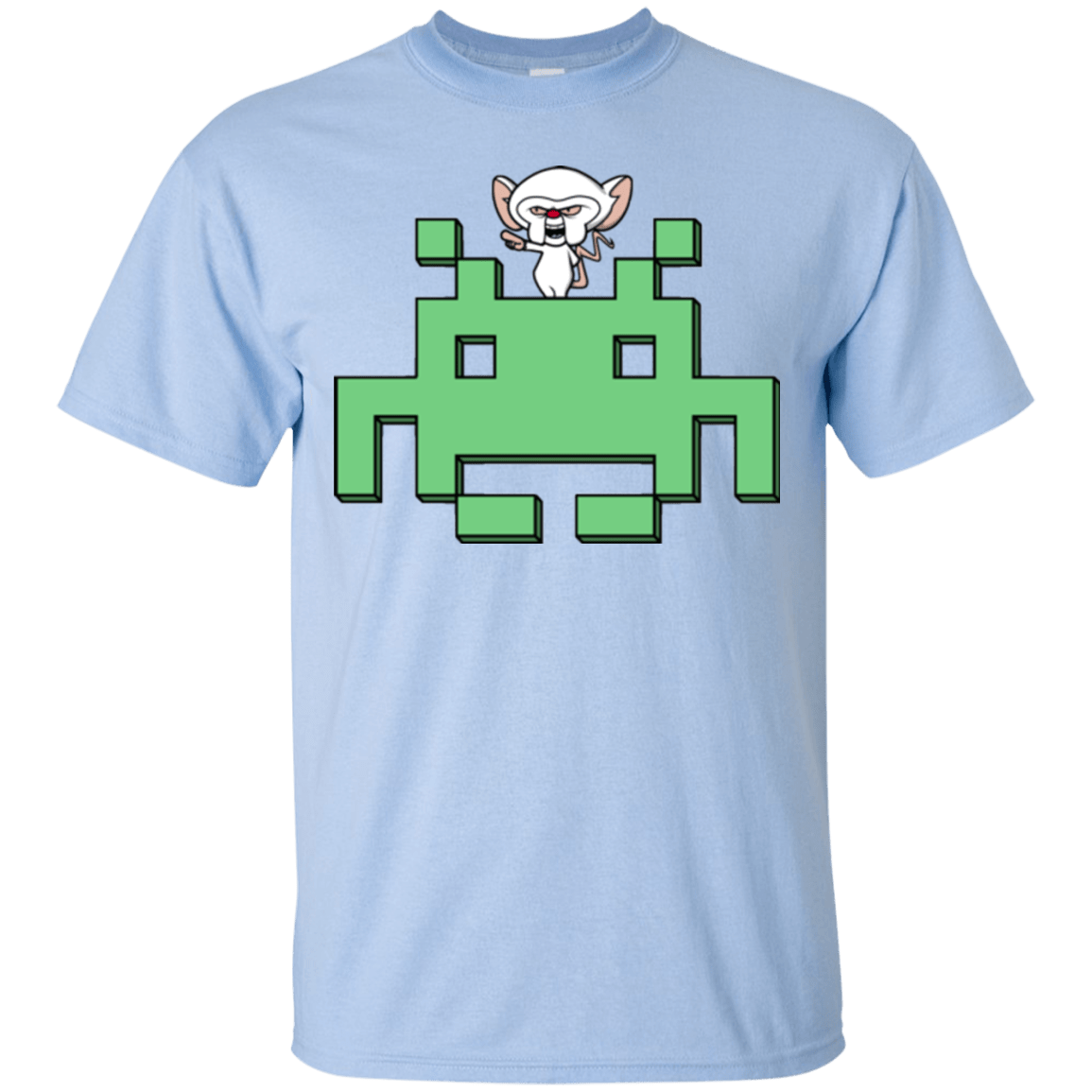 T-Shirts Light Blue / S Invaderbrain T-Shirt