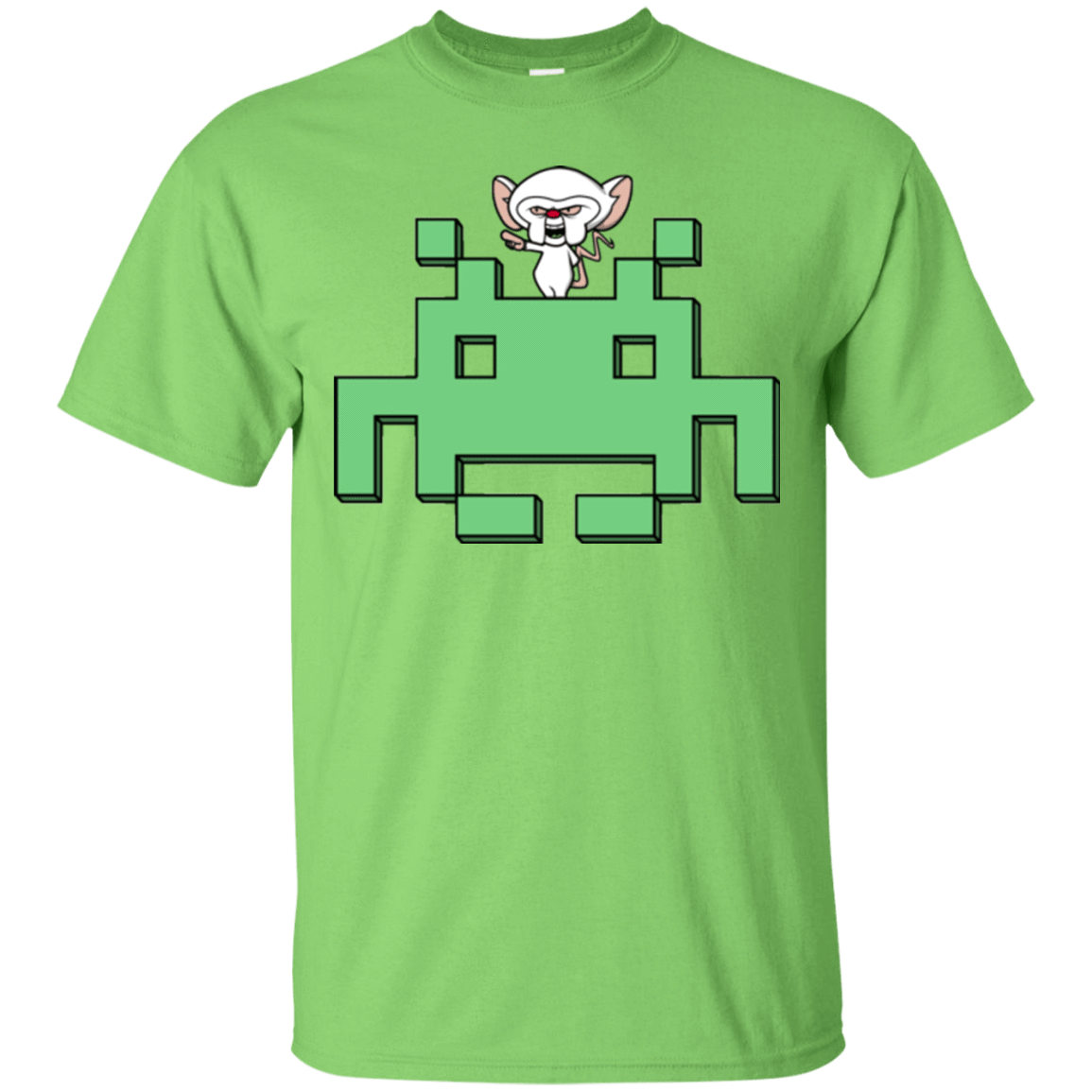 T-Shirts Lime / S Invaderbrain T-Shirt