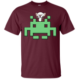 T-Shirts Maroon / S Invaderbrain T-Shirt