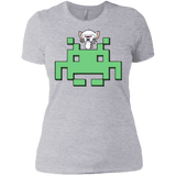 T-Shirts Heather Grey / X-Small Invaderbrain Women's Premium T-Shirt