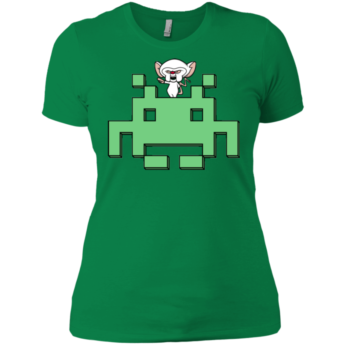 T-Shirts Kelly Green / X-Small Invaderbrain Women's Premium T-Shirt