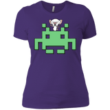 T-Shirts Purple Rush/ / X-Small Invaderbrain Women's Premium T-Shirt