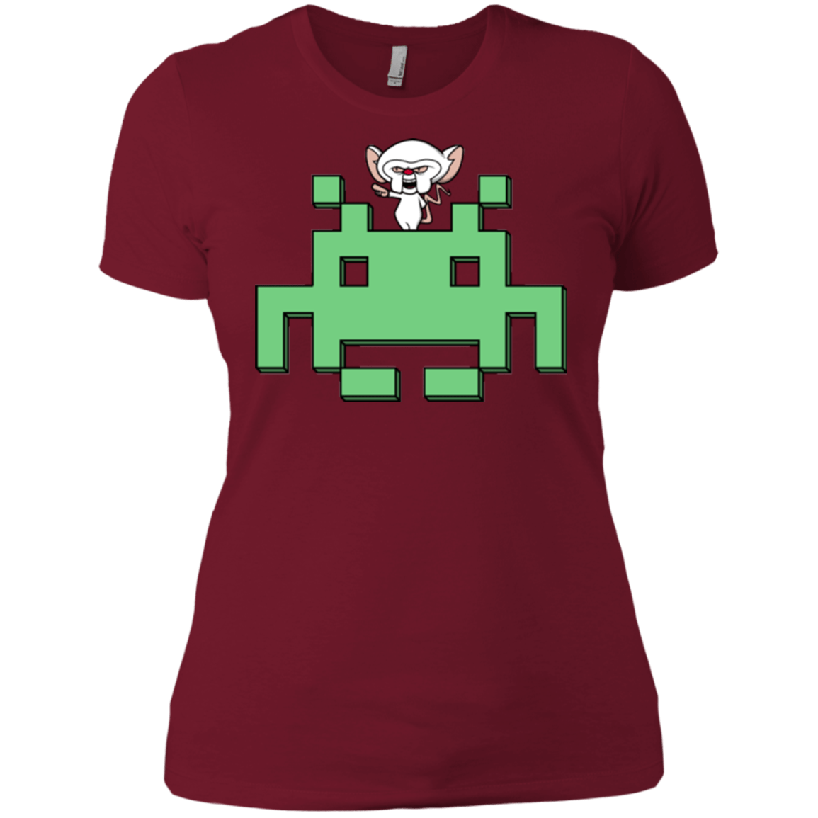 T-Shirts Scarlet / X-Small Invaderbrain Women's Premium T-Shirt