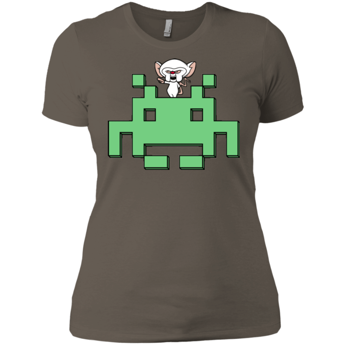 T-Shirts Warm Grey / X-Small Invaderbrain Women's Premium T-Shirt