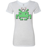 T-Shirts Heather White / S Invaderbrain Women's Triblend T-Shirt