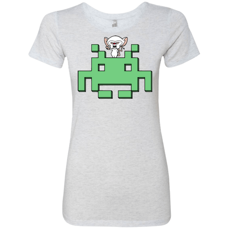 T-Shirts Heather White / S Invaderbrain Women's Triblend T-Shirt