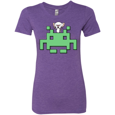 T-Shirts Purple Rush / S Invaderbrain Women's Triblend T-Shirt