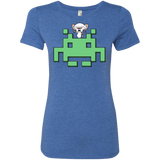 T-Shirts Vintage Royal / S Invaderbrain Women's Triblend T-Shirt