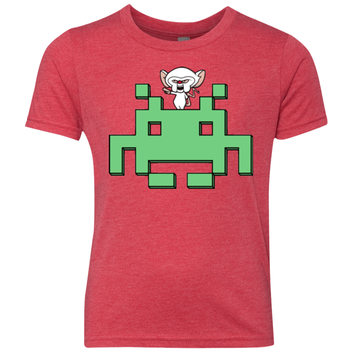 T-Shirts Vintage Red / YXS Invaderbrain Youth Triblend T-Shirt