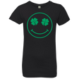 T-Shirts Black / YXS Irish Smiley Girls Premium T-Shirt