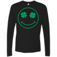 T-Shirts Black / Small Irish Smiley Men's Premium Long Sleeve